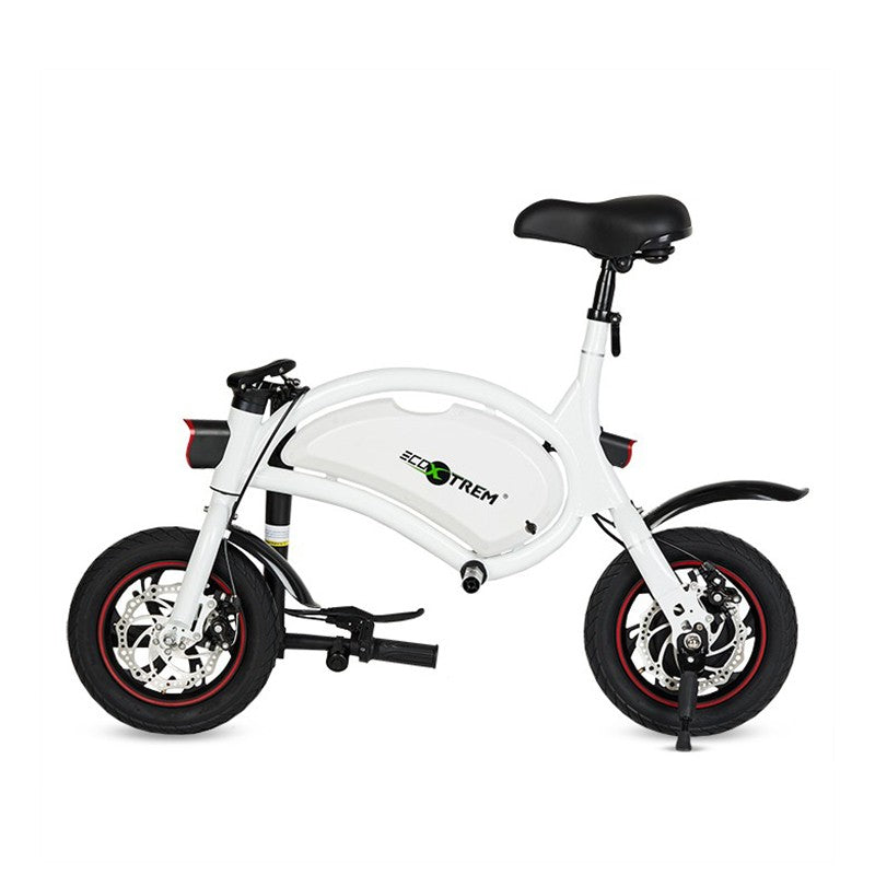 Patinete eléctrico 250W con asiento y reposapiés